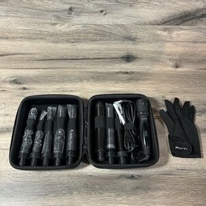 NuMe Octowand 8 in 1 Interchangeable Barrel Curling Wand W/ Storage Case, Glove